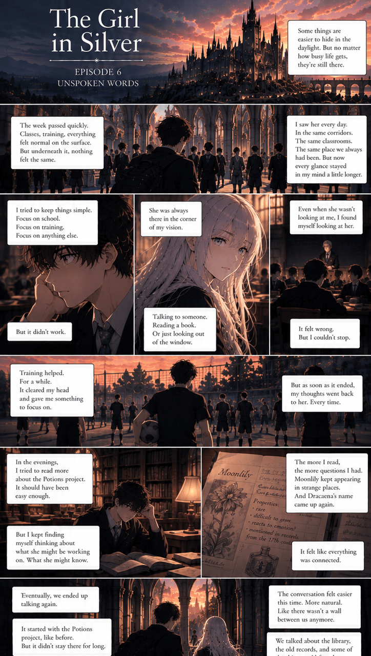 unspoken words — page 1