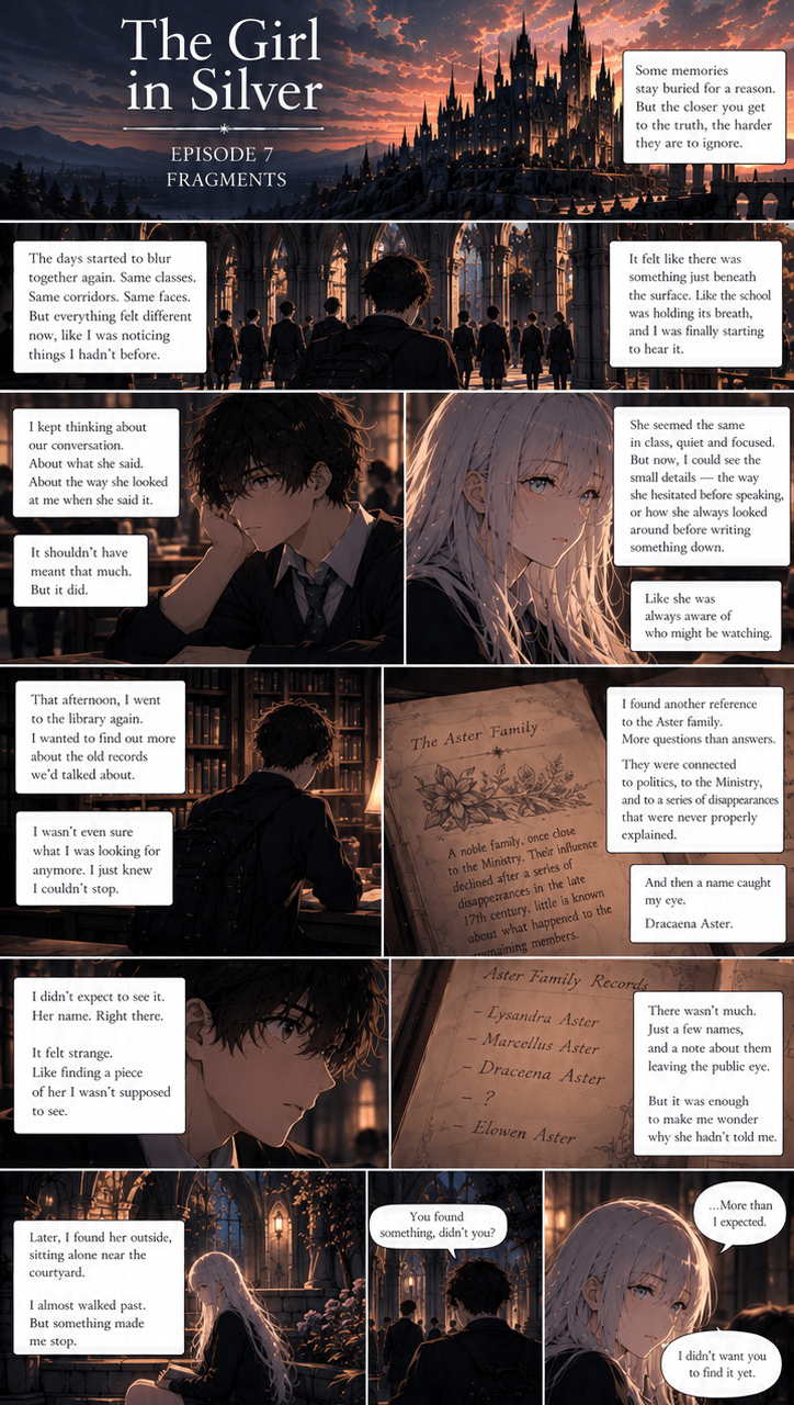Silver and secrets — page 1