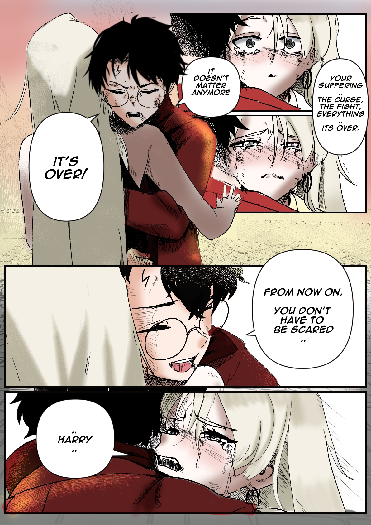 Malfoid x Harry manga - Mosule colored edition — image 3