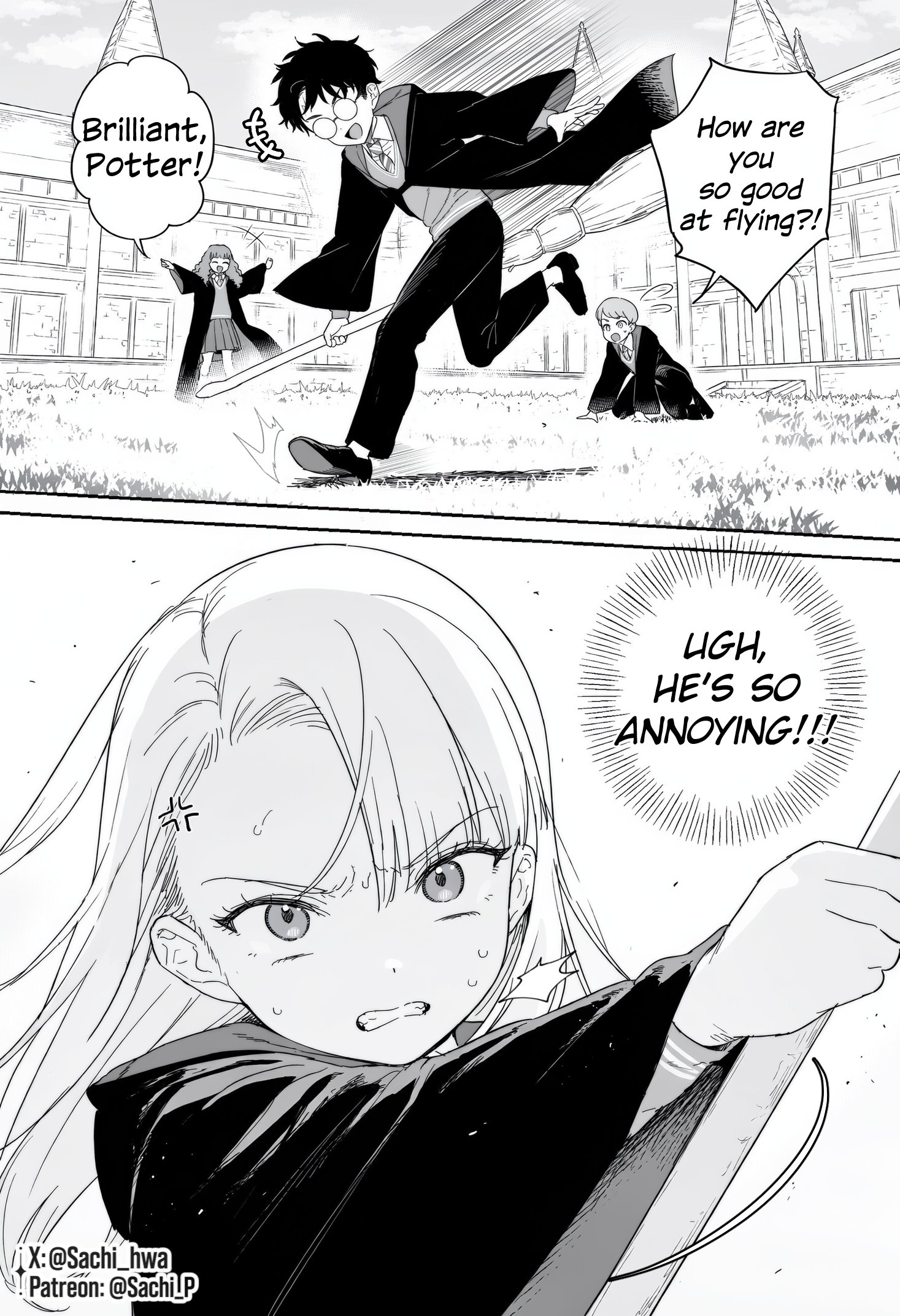 Flying Class and Night Practice — Sachi — strona 2
